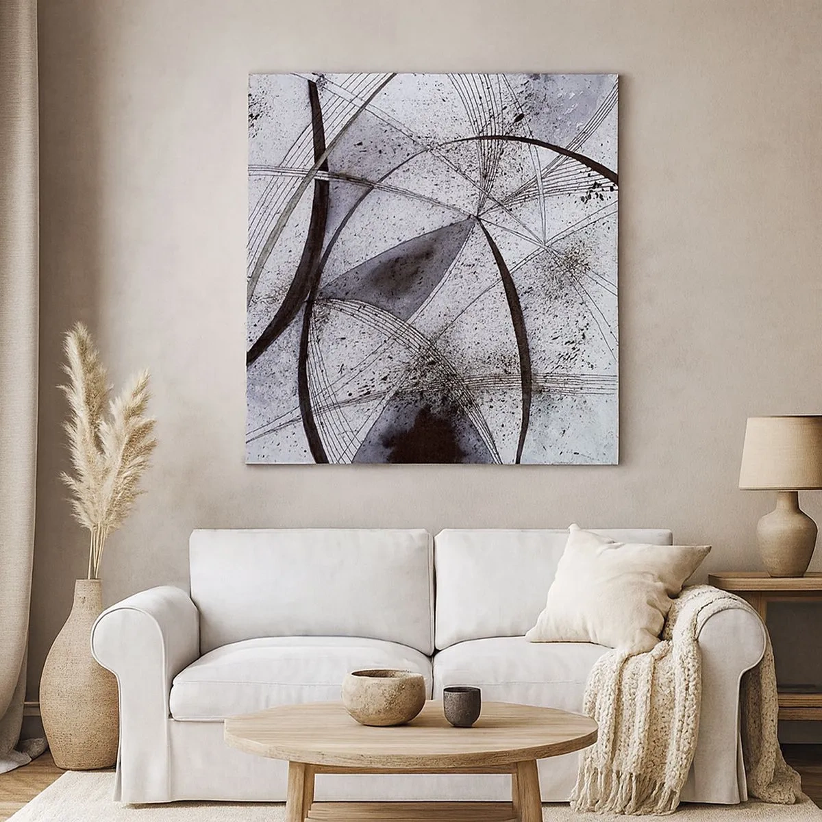 Obraz na płótnie - Futurystyczna fantazja - 30x30 cm