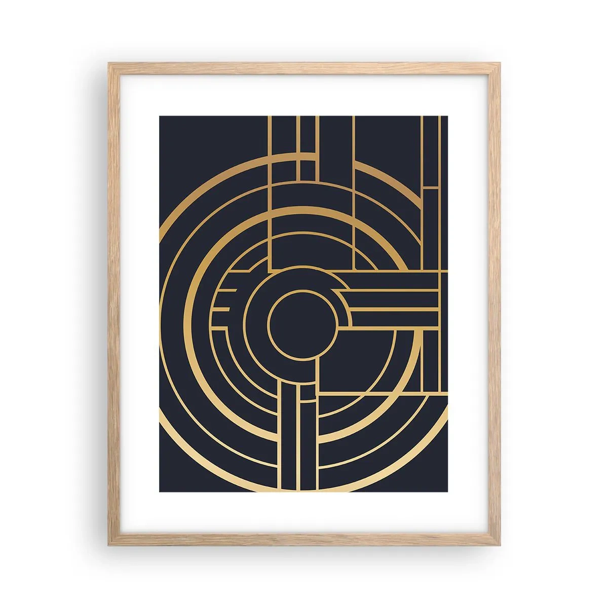 Plakat w ramie jasny dąb - Obroty rzeczy - 40x50 cm