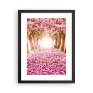 Plakat w czarnej ramie - Droga do raju - 30x40 cm