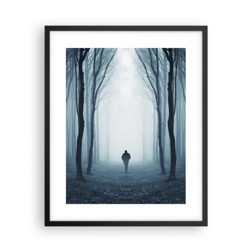 Plakat w czarnej ramie - I wszystko proste i jasne - 40x50 cm