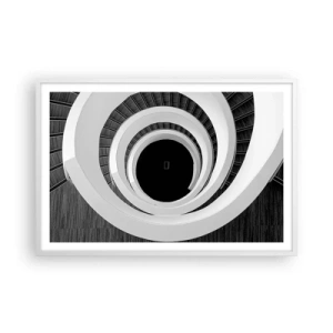 Plakat w białej ramie - Do istoty rzeczy - 91x61 cm