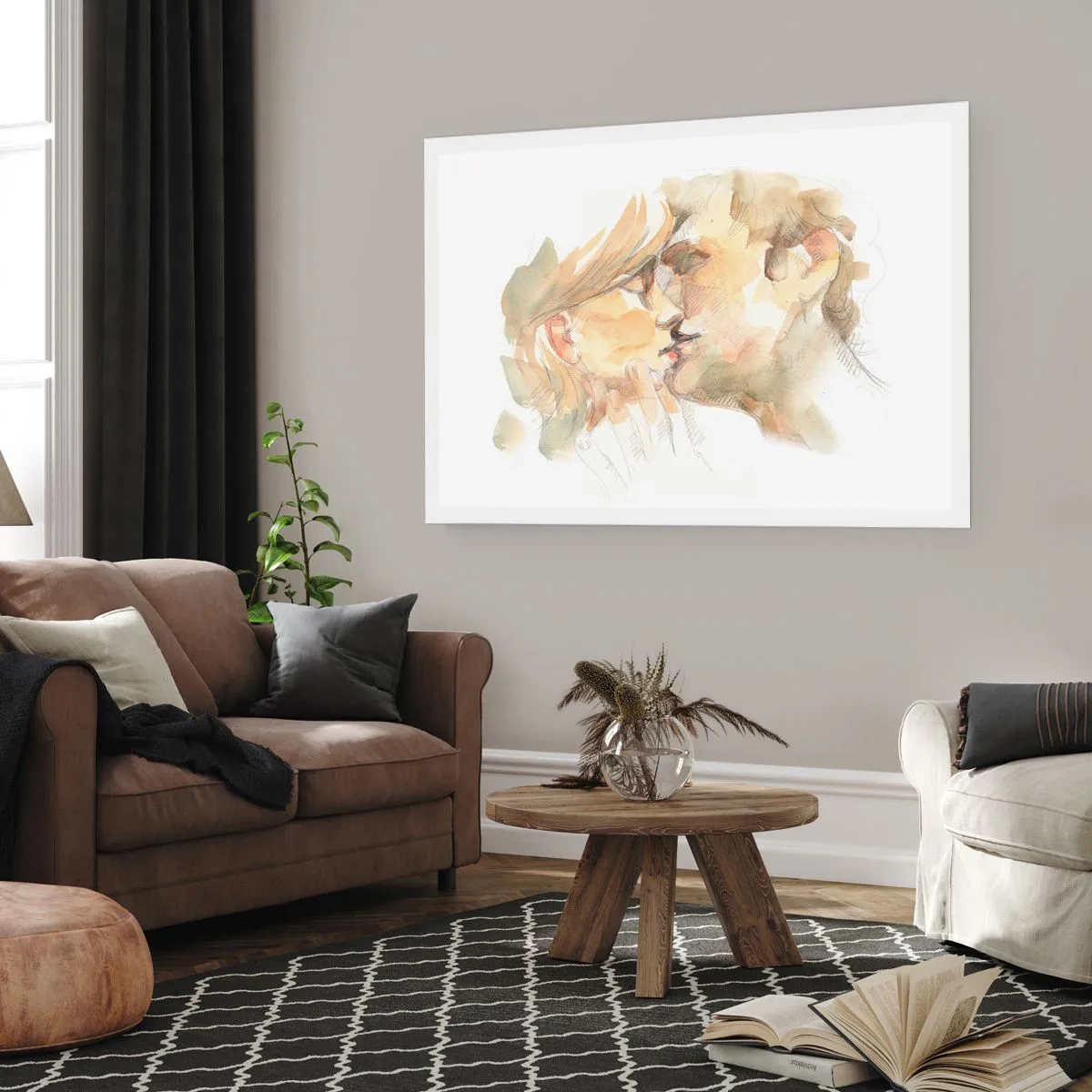 Plakat - Odnaleziona połowa? - 70x50 cm