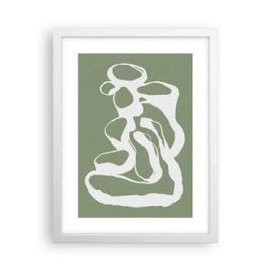 Plakat w białej ramie - Wołanie przestrzeni - 30x40 cm