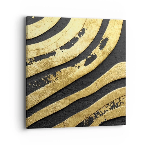 Obraz na płótnie - Wszystko płynie - 40x40 cm