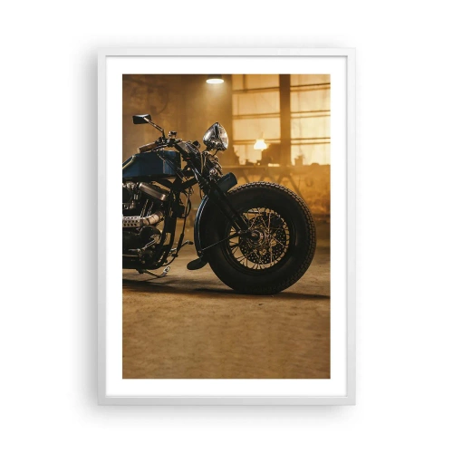 Plakat w białej ramie - Mogę wszystko - 50x70 cm