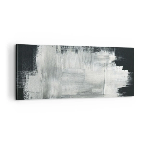 Obraz na płótnie - Utkane z pionu i poziomu - 100x40 cm
