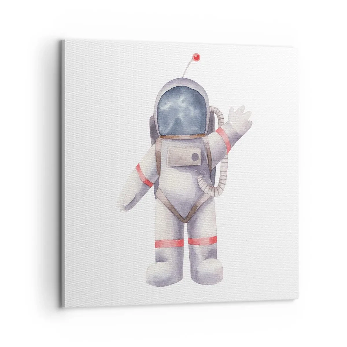 Obraz na płótnie - To na razie! - 60x60 cm