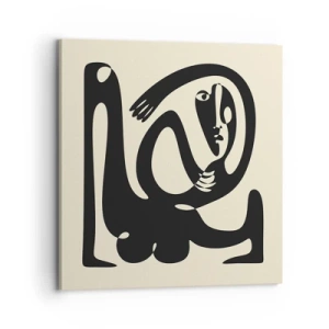Obraz na płótnie - Prawie Picasso - 70x70 cm