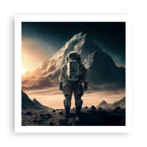 Plakat - Nowe wyzwanie - 60x60 cm