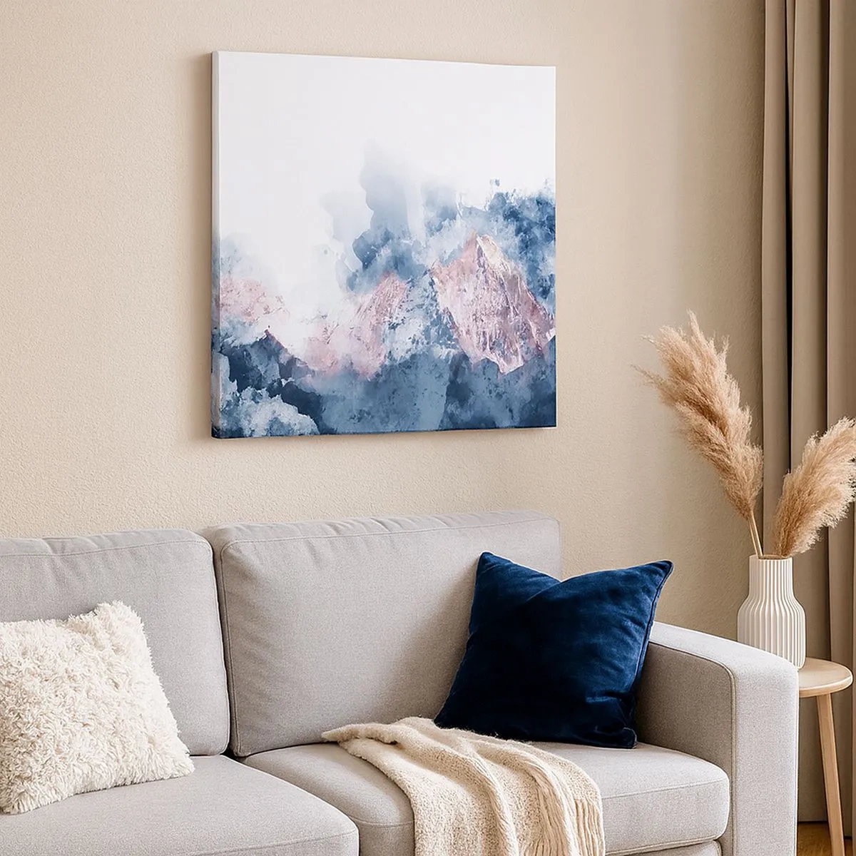 Obraz na płótnie - To są szczyty! - 30x30 cm