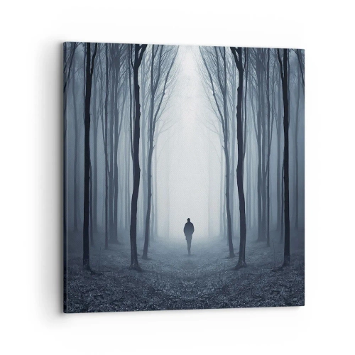 Obraz na płótnie - I wszystko proste i jasne - 70x70 cm