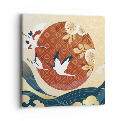 Obraz na płótnie - Japońska baśń - 40x40 cm