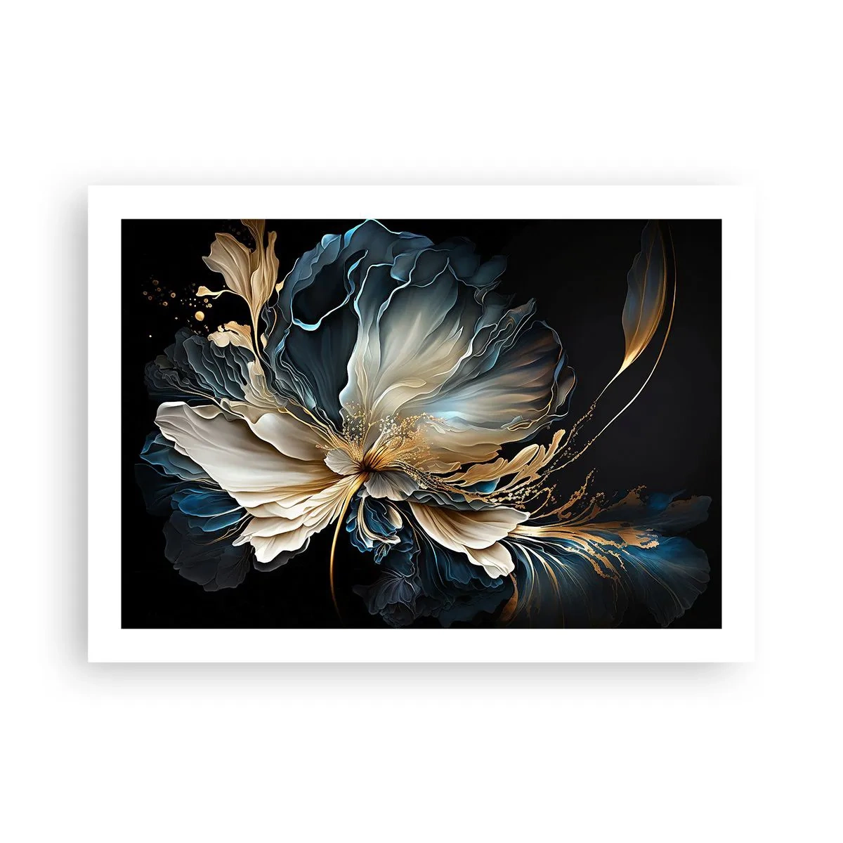Plakat - Baśniowy kwiat paproci - 70x50 cm