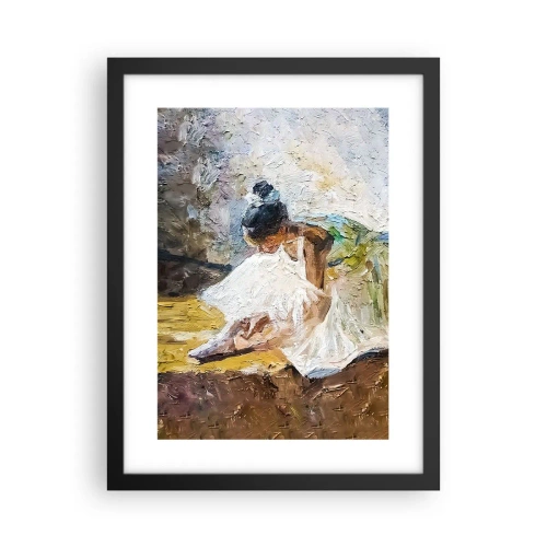 Plakat w czarnej ramie - Z obrazu Degasa - 30x40 cm