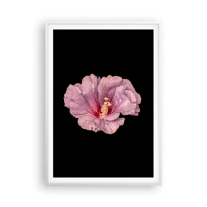 Plakat w białej ramie - Prosto do serca - 70x100 cm