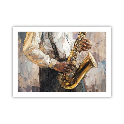 Plakat - Czas na solo - 70x50 cm