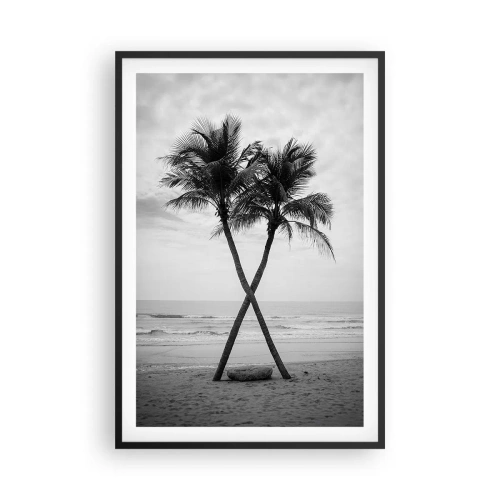 Plakat w czarnej ramie - Czuła obecność - 61x91 cm