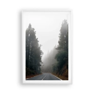 Plakat w białej ramie - Opowieść magicznego lasu - 61x91 cm