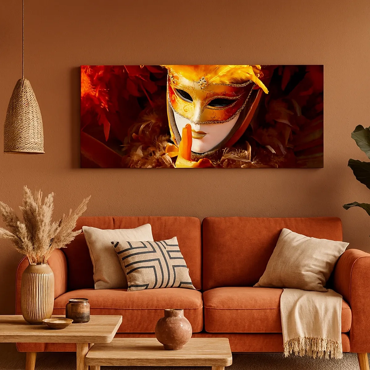 Obraz na płótnie - Tajemnica to część gry - 30x30 cm