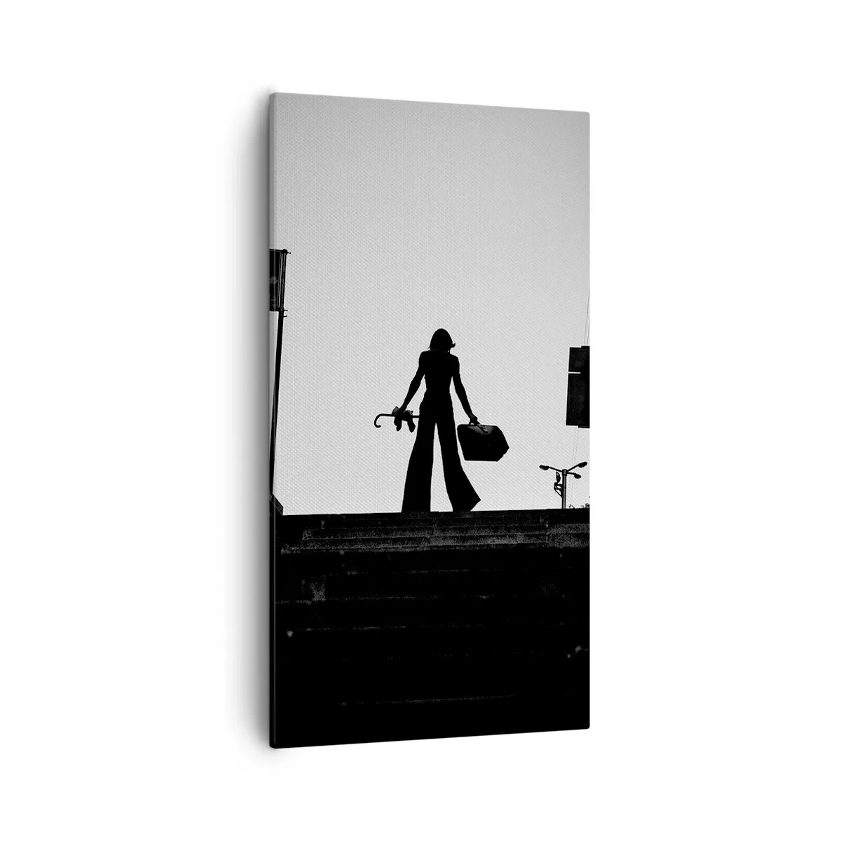 Obraz na płótnie - Miejska wędrówka - 55x100 cm