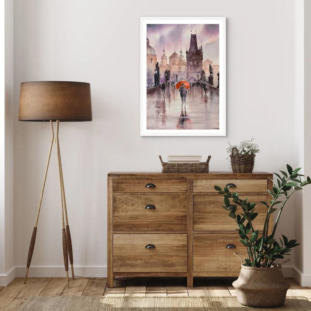 Plakat w białej ramie - Ludzie się nie zmieniają - 61x91 cm