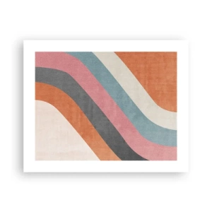 Plakat - Kompozycja diagonalna – ruch - 50x40 cm