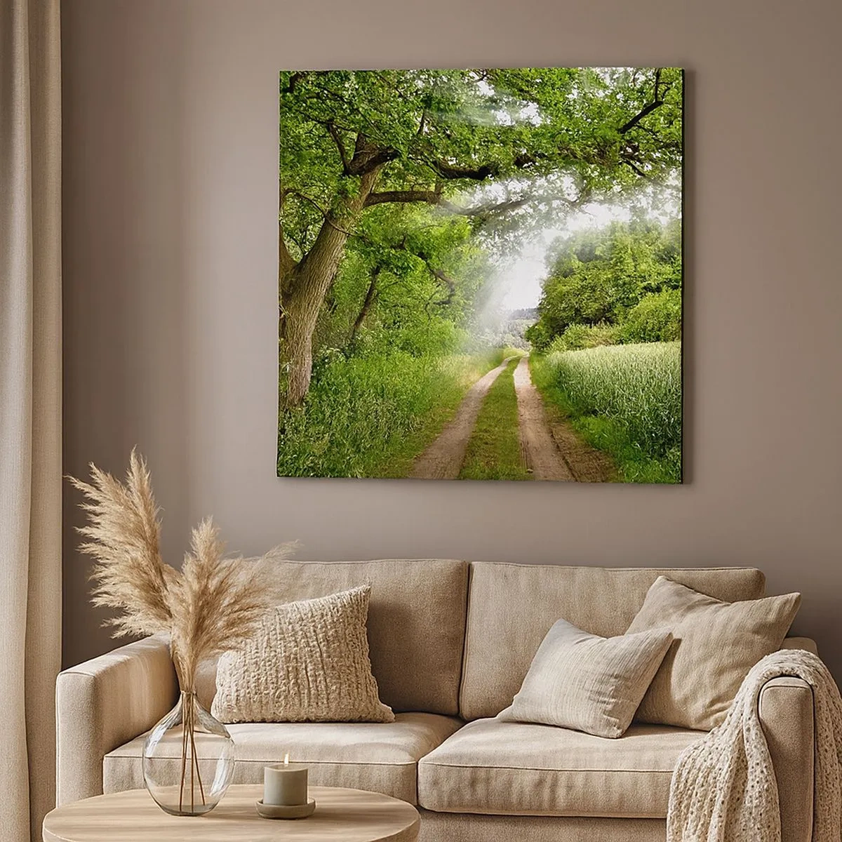 Obraz na płótnie - Et in Arcadia ego - 30x30 cm