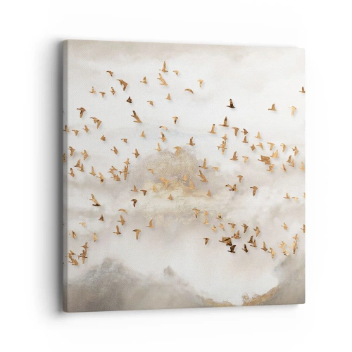 Obraz na płótnie - Już czas… - 40x40 cm