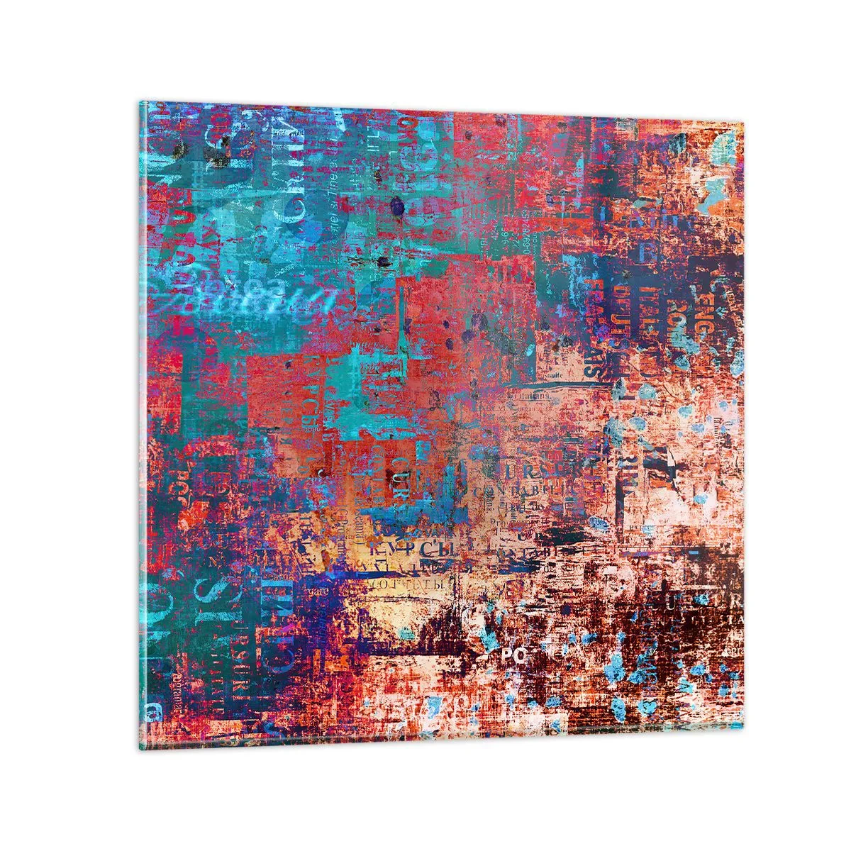 Obraz na szkle - Pamięć i niepamięć - 70x70 cm