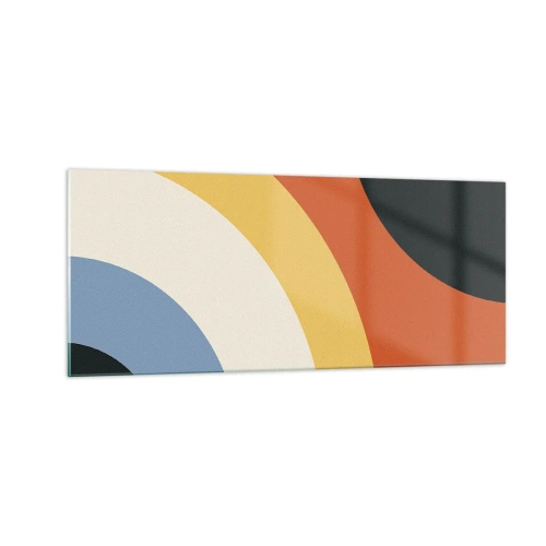 Obraz na szkle - Ku sobie - 100x40 cm