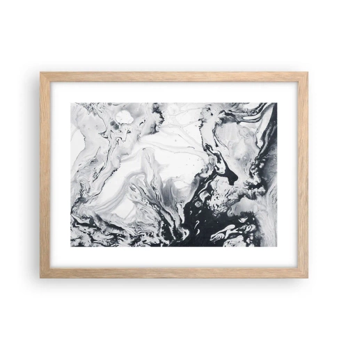 Plakat w ramie jasny dąb - Wnętrze Ziemi - 40x30 cm