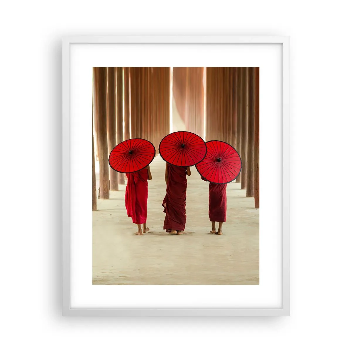 Plakat w białej ramie - W drodze do Czystej Krainy - 40x50 cm