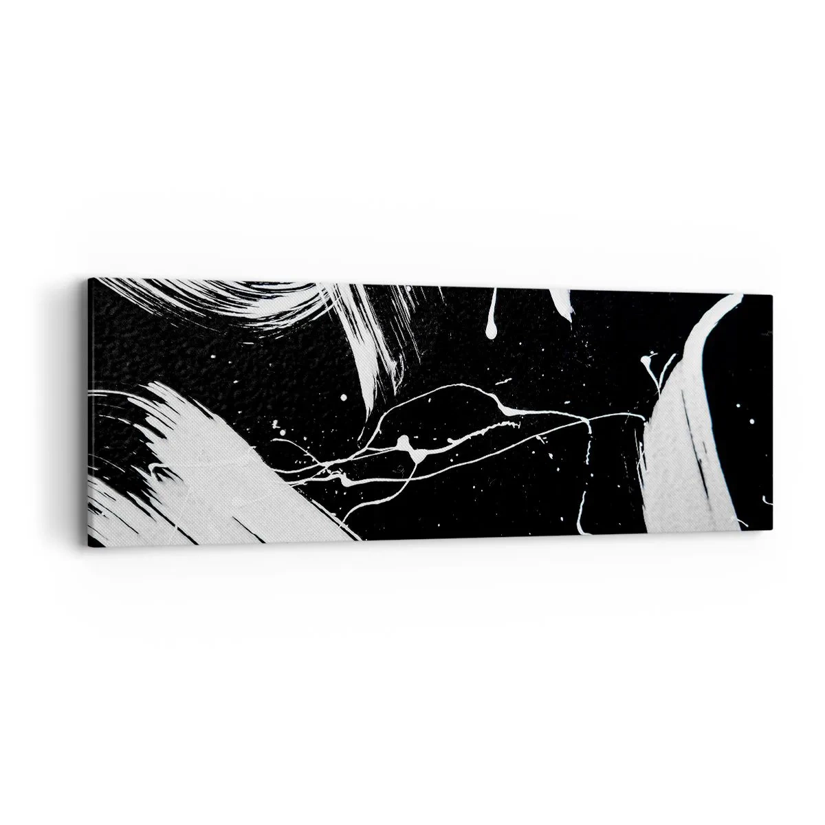 Obraz na płótnie - Przełamać mrok - 90x30 cm