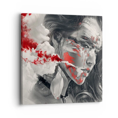 Obraz na płótnie - W oparach absurdu - 40x40 cm