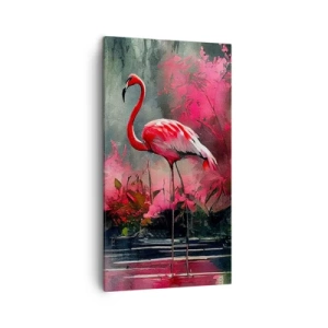Obraz na płótnie - Lekcja naturalnego wdzięku - 45x80 cm
