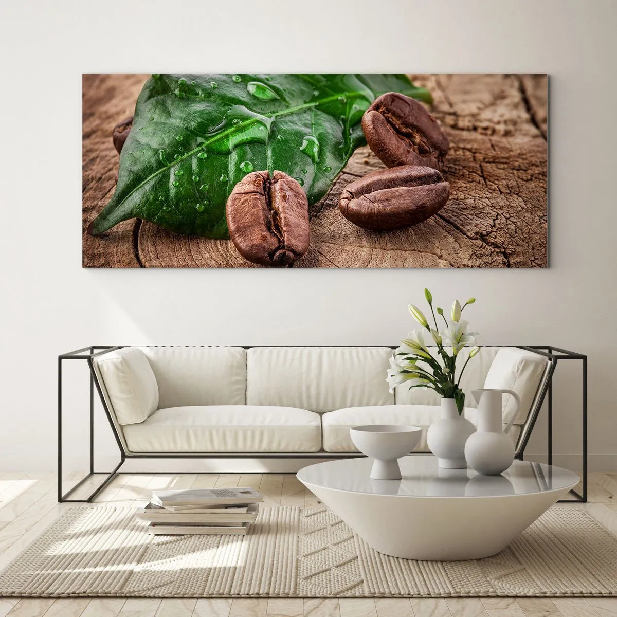 Obraz na szkle - Najprawdziwsza i czarna - 100x40 cm