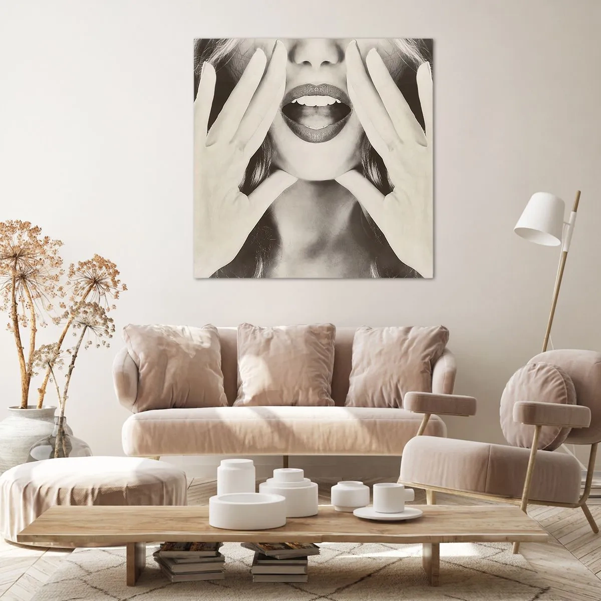 Obraz na płótnie - Już idę! - 40x40 cm