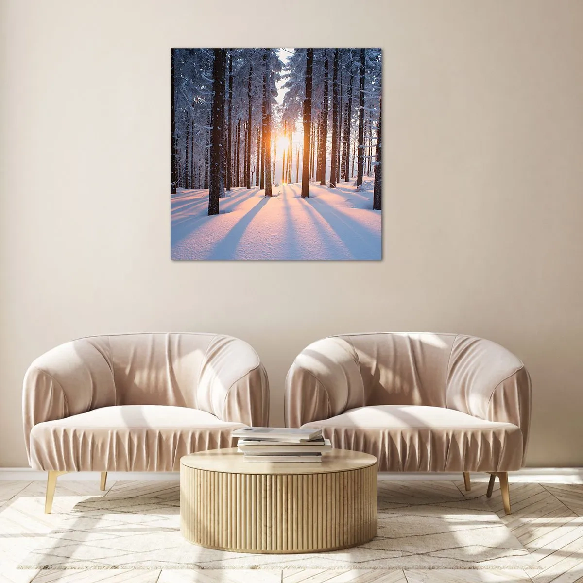 Obraz na szkle - Wyraźnie czarno na białym - 30x30 cm