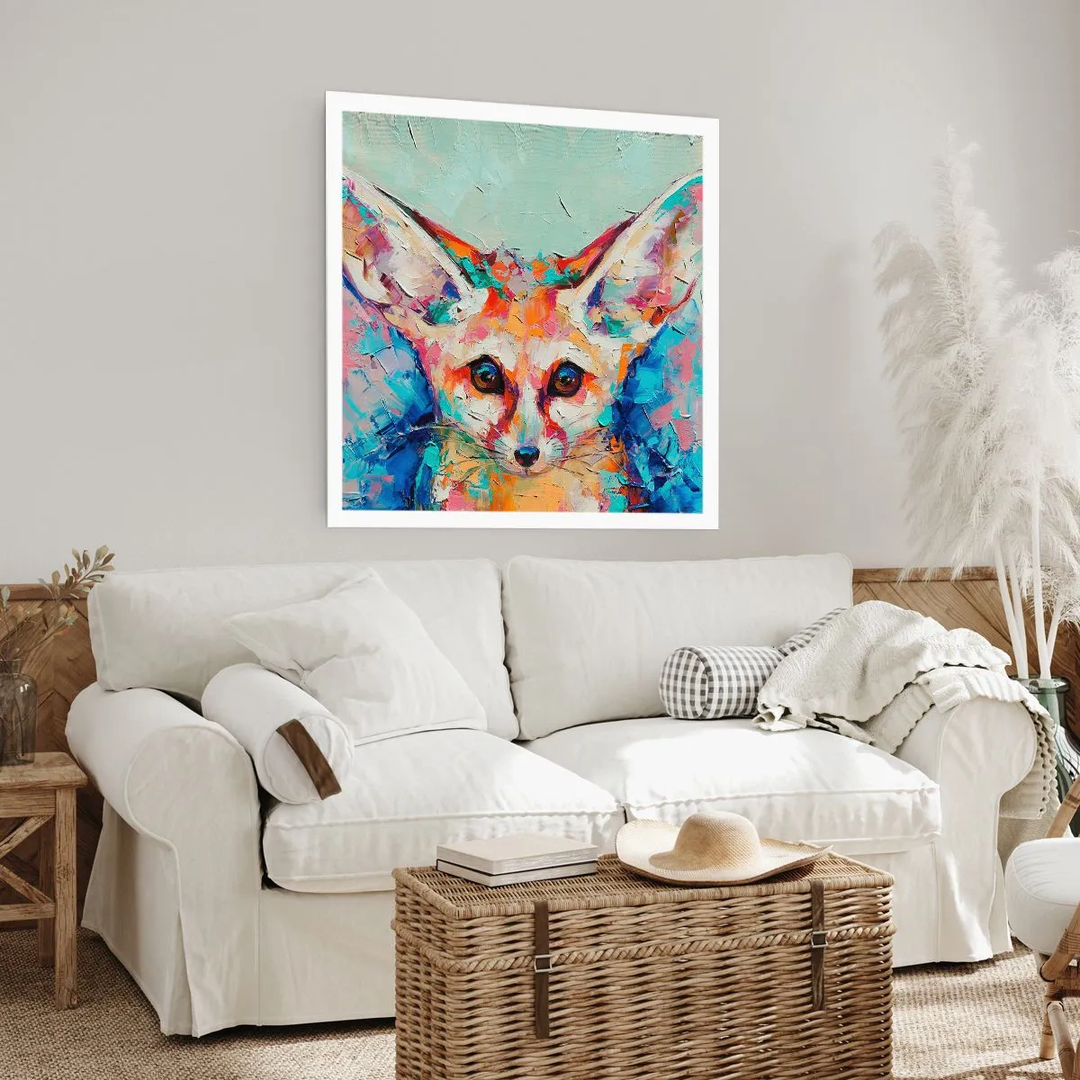 Plakat - Jesteście na mnie gotowi? - 60x60 cm