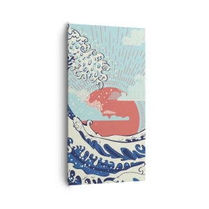 Obraz na płótnie - Z japońskich inspiracji - 65x120 cm