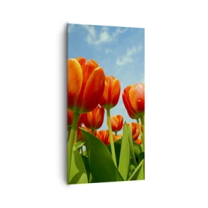 Obraz na płótnie - Oprócz błękitnego nieba nic im w życiu nie potrzeba - 65x120 cm