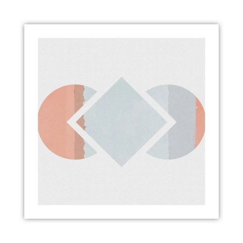 Plakat - Sytuacja jest jasna - 50x50 cm