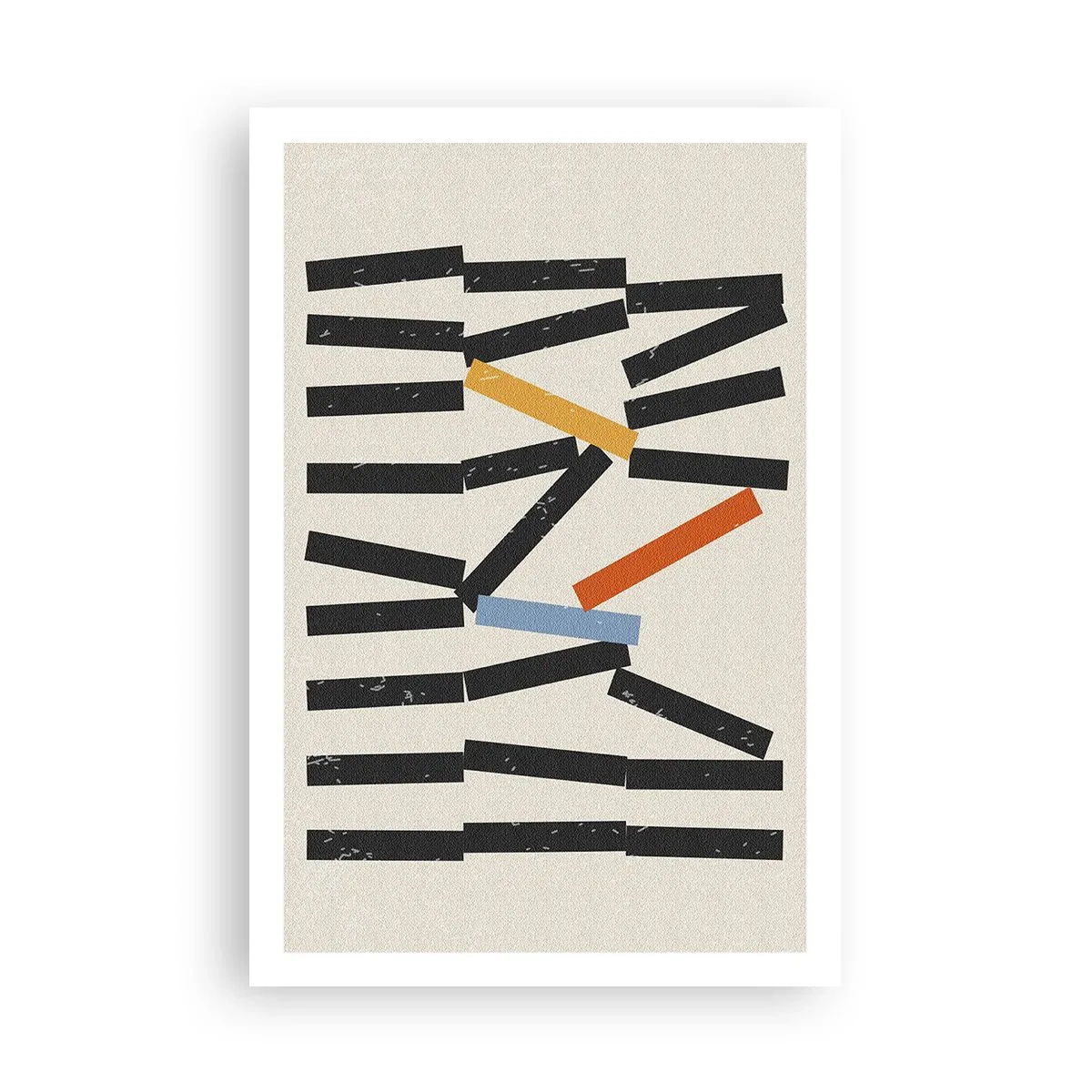 Plakat - Domino – kompozycja - 61x91 cm