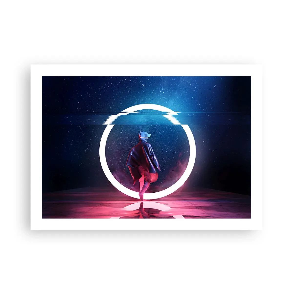 Plakat - Między światami - 70x50 cm