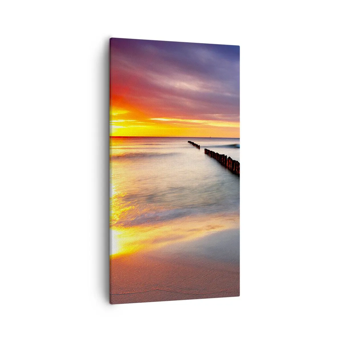 Obraz na płótnie - Posłuchaj ciszy - 55x100 cm