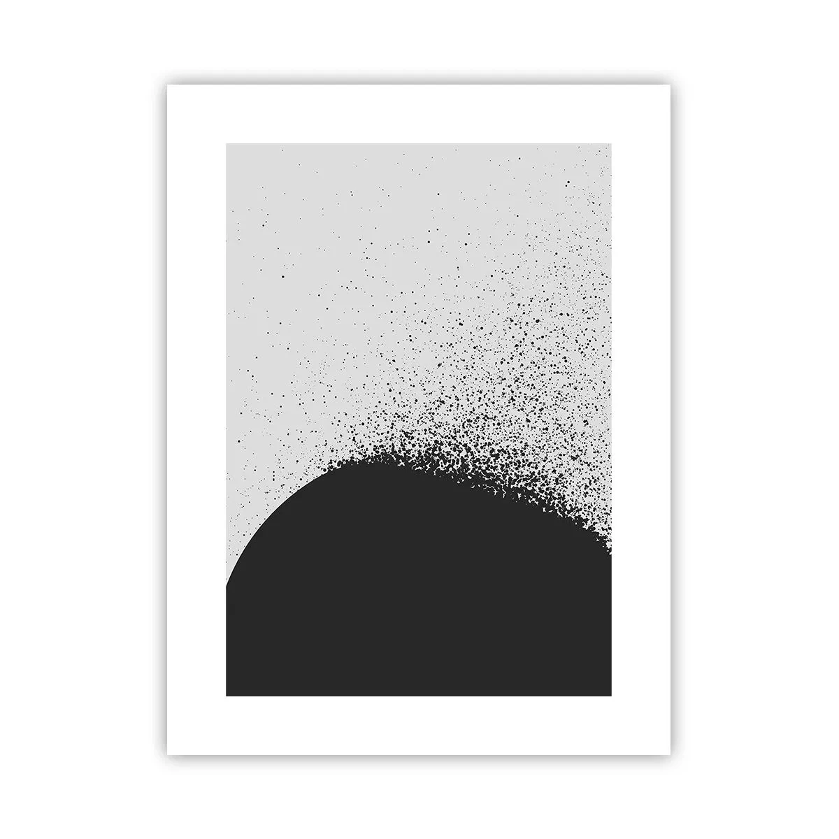 Plakat - Ruch cząsteczek - 30x40 cm