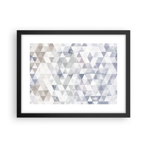Plakat w czarnej ramie - W rytmie na trzy - 40x30 cm