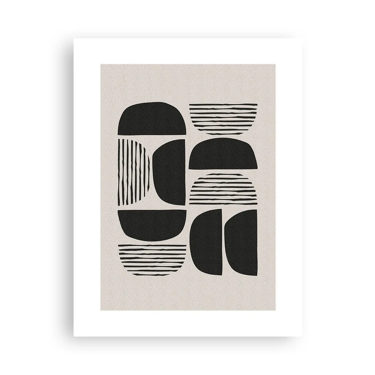 Plakat - Połowiczne układy - 30x40 cm