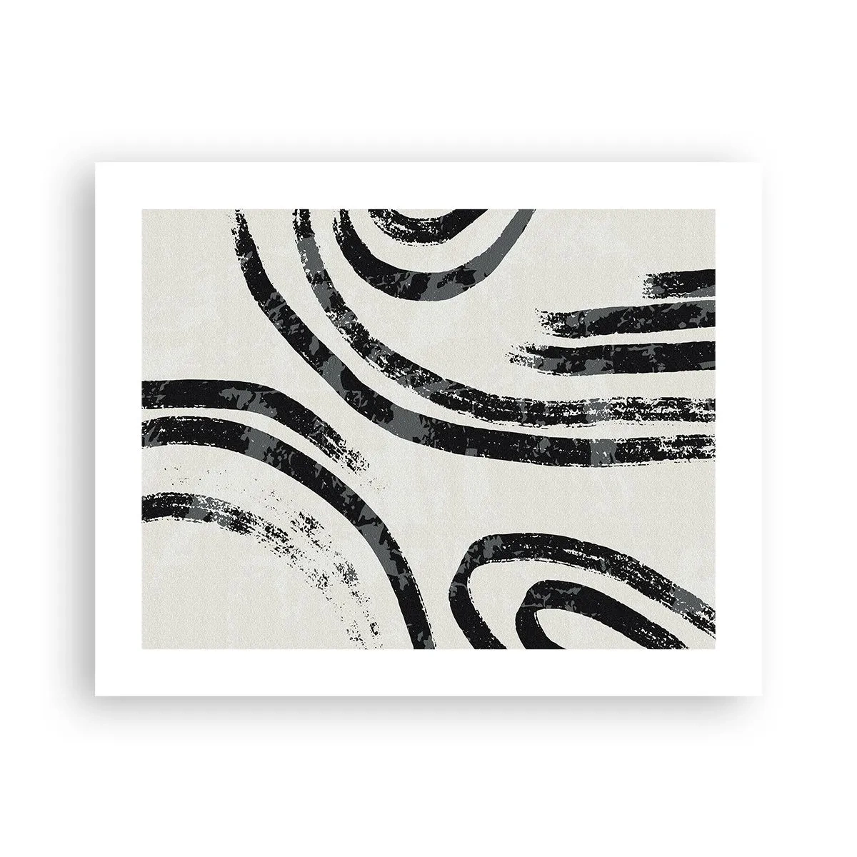 Plakat - W pół zatrzymany - 50x40 cm