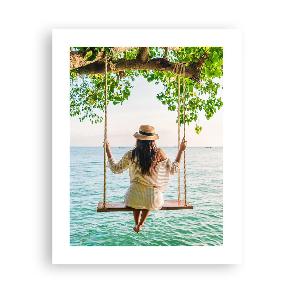 Plakat - Życie jest piękne - 40x50 cm